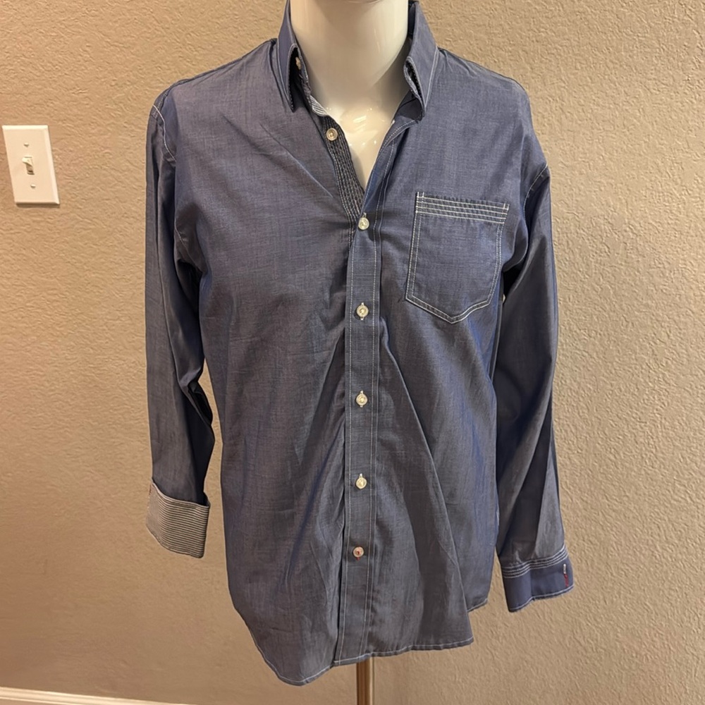 Viscanti men’s button down men’s shirt‎ small